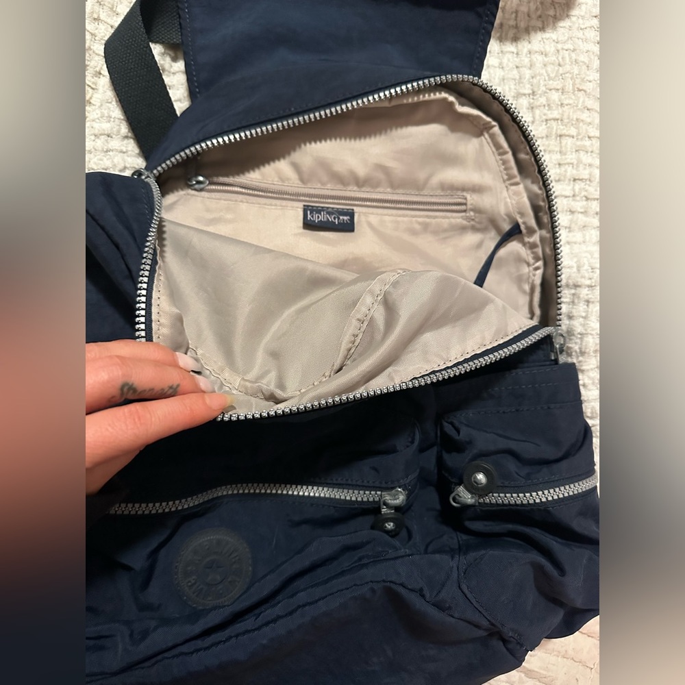 Kipling Backpack Navy Blue - image 2